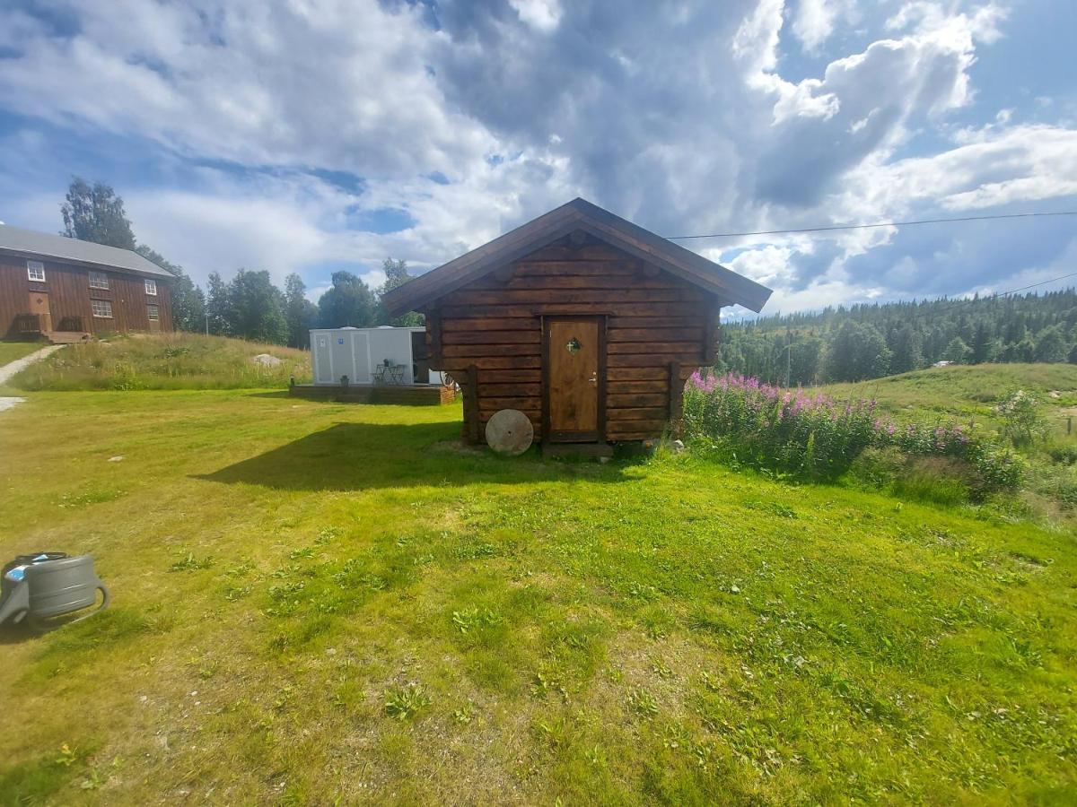 Small Camping Cabbin With Bathroom Near By Hattfjelldal المظهر الخارجي الصورة